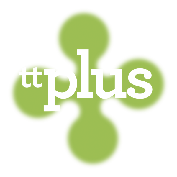 TTplus-logo vie TTplus Oy:n verkkosivuille.
